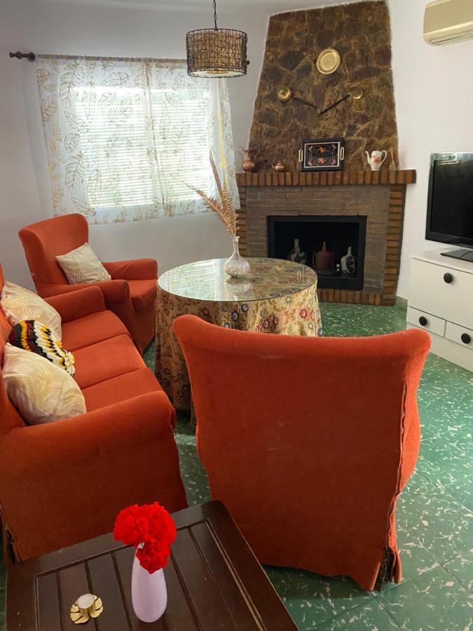 Casita Rural La Rosa De La Huerta Con Chimenea Interior Apartment Моначил Екстериор снимка