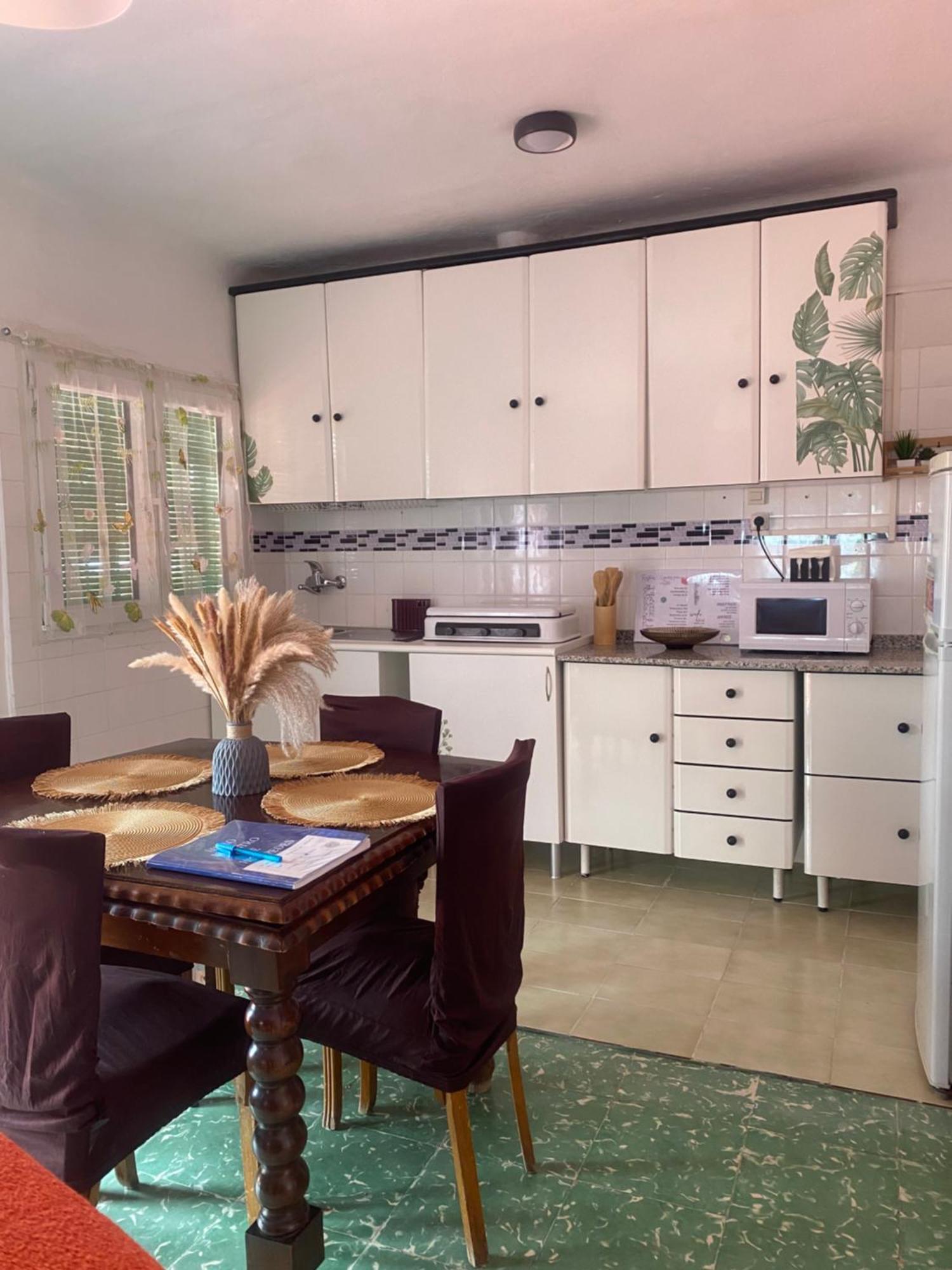 Casita Rural La Rosa De La Huerta Con Chimenea Interior Apartment Моначил Екстериор снимка