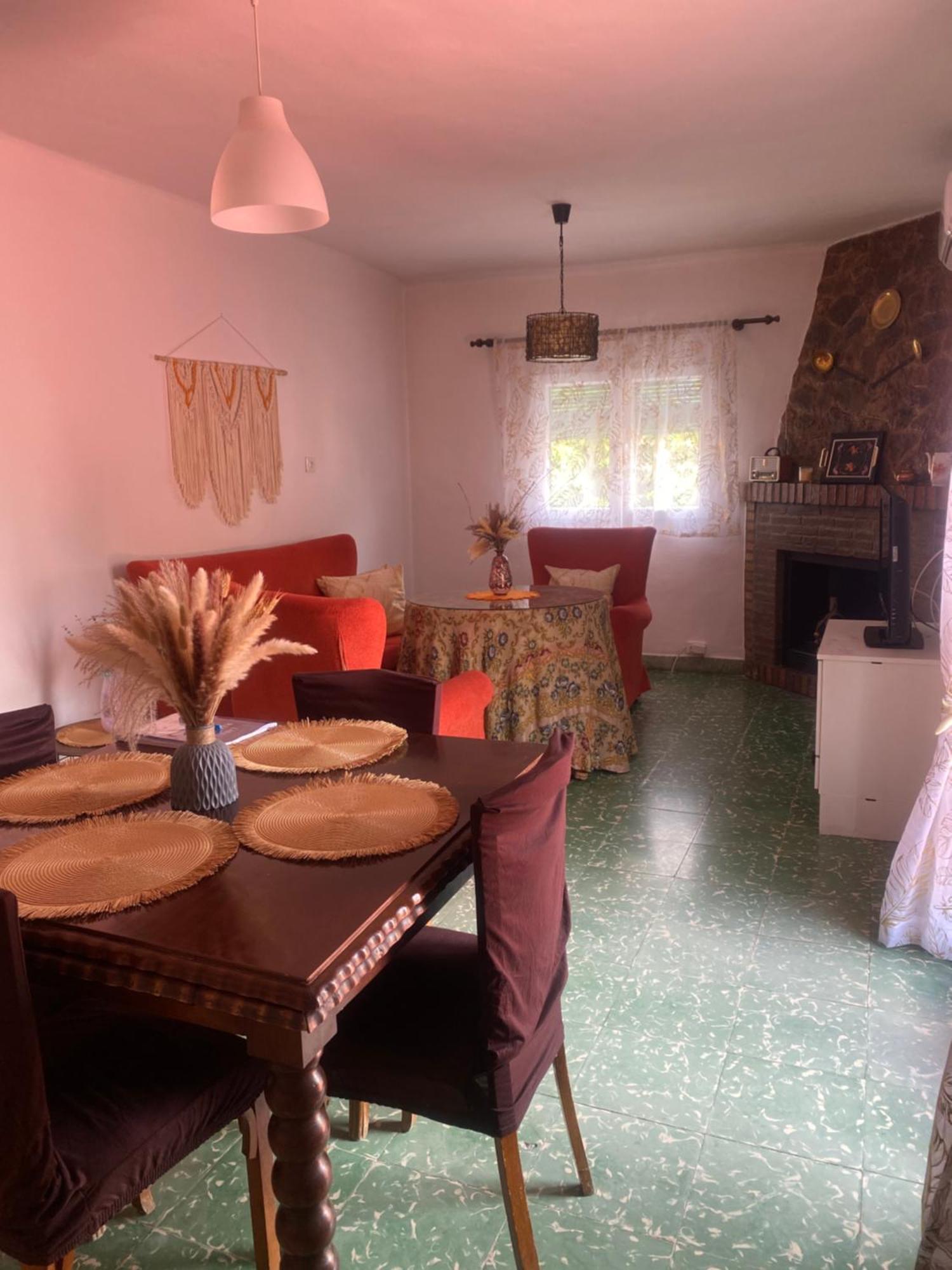 Casita Rural La Rosa De La Huerta Con Chimenea Interior Apartment Моначил Екстериор снимка