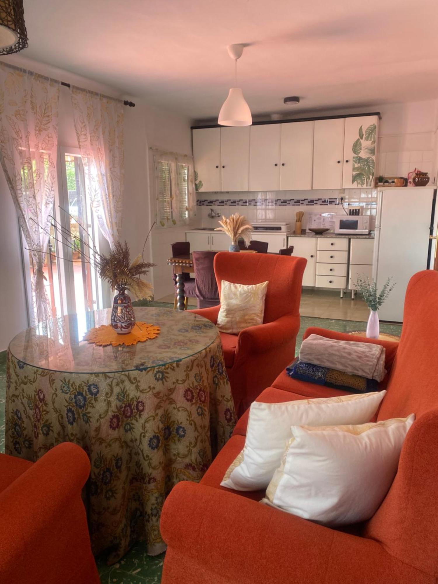 Casita Rural La Rosa De La Huerta Con Chimenea Interior Apartment Моначил Екстериор снимка